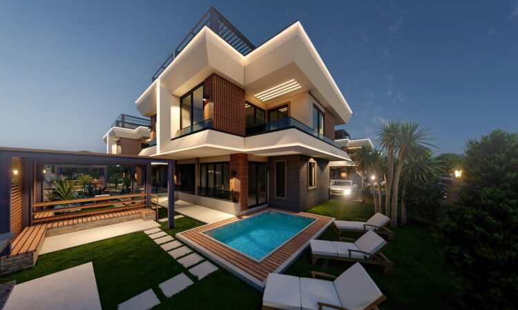 Houses for sale in Erdemli Mersin in Mersin with 140 m² of space.