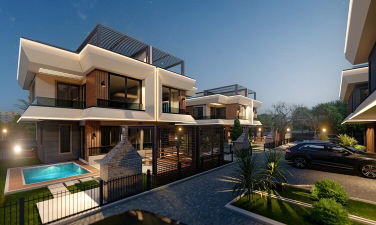 Houses for sale in Erdemli Mersin in Mersin with 140 m² of space.