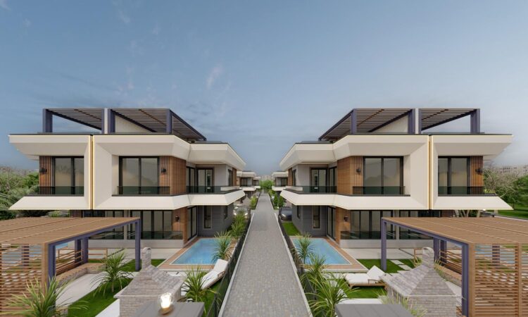 Houses for sale in Erdemli Mersin in Mersin with 140 m² of space.