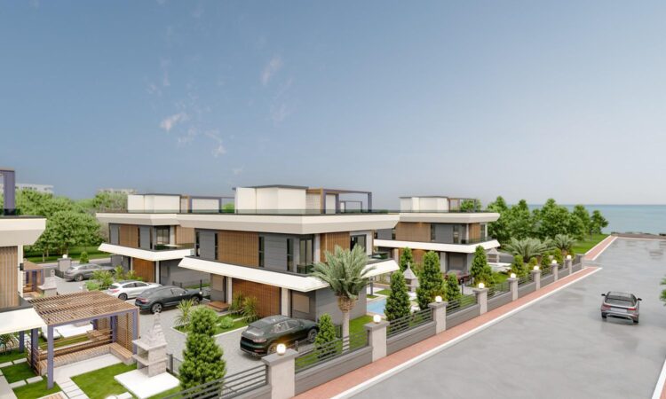 Houses for sale in Erdemli Mersin in Mersin with 140 m² of space.