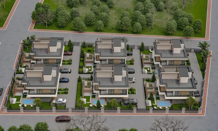 Houses for sale in Erdemli Mersin in Mersin with 140 m² of space.