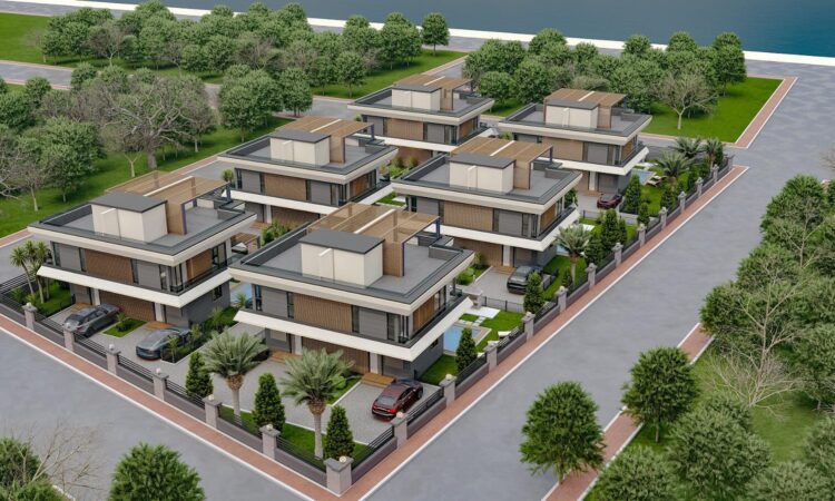 Houses for sale in Erdemli Mersin in Mersin with 140 m² of space.