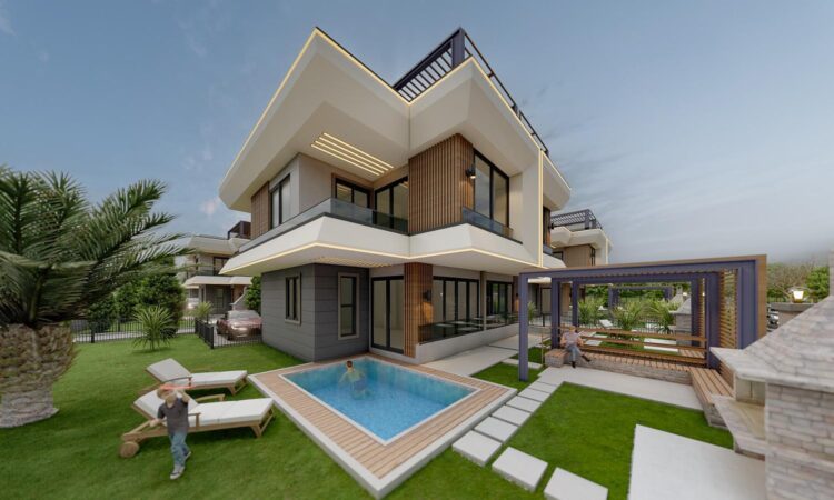 Houses for sale in Erdemli Mersin in Mersin with 140 m² of space.