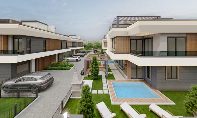 Houses for sale in Erdemli Mersin in Mersin with 140 m² of space.