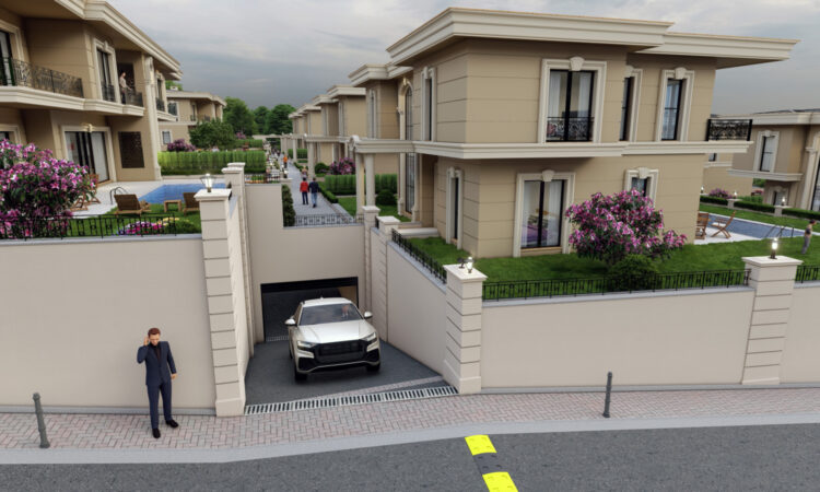 Houses for sale in Buyukcekmece Istanbul in İstanbul with 394 m² of space.