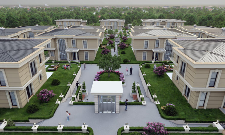 Houses for sale in Buyukcekmece Istanbul in İstanbul with 394 m² of space.