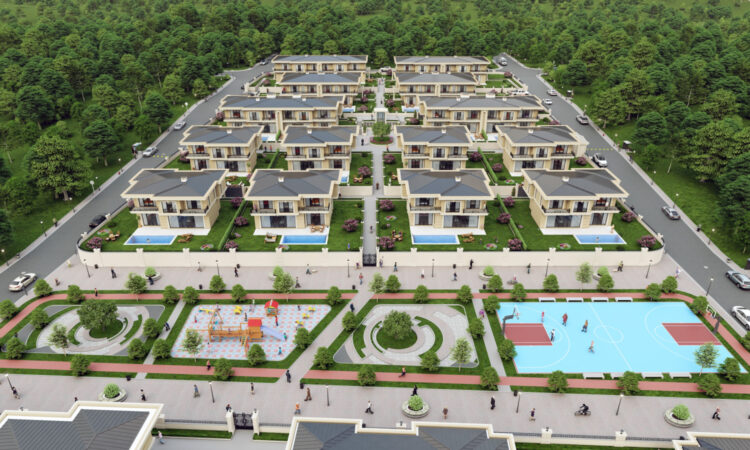 Houses for sale in Buyukcekmece Istanbul in İstanbul with 394 m² of space.