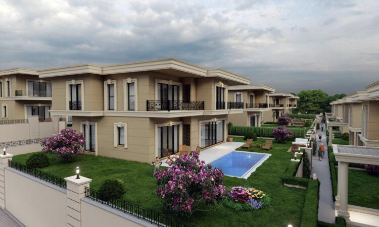 Houses for sale in Buyukcekmece Istanbul in İstanbul with 394 m² of space.