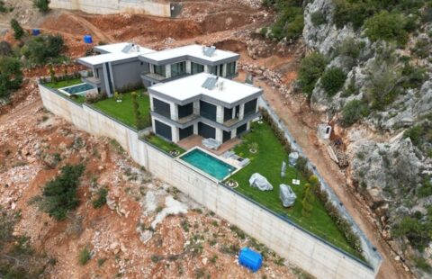 Luxury Investment Villa in Tepe, Alanya with Private Pool, Harbour Views