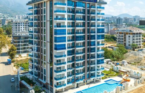 Modern 4+1 Duplex with Panoramic Sea Views in Mahmutlar, Alanya