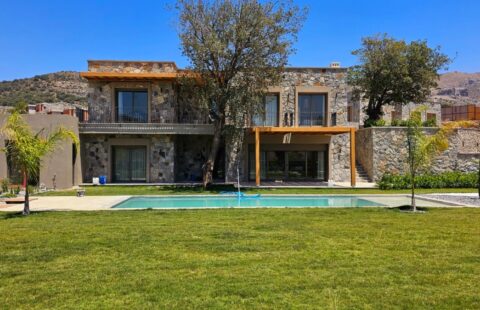 Stone-Coated Villas with Private Pools in Bodrum Gümüşlük