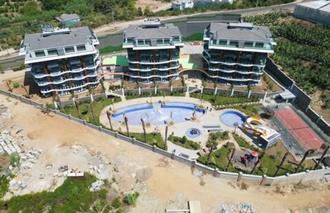 Elegant and Spacious 2+1 Apartment in Kargicak, Alanya – Premium Amenities in a Tranquil Setting