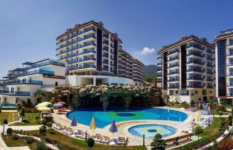 Spacious 2-Bedroom Apartment in Cikcilli, Alanya – Full Amenities