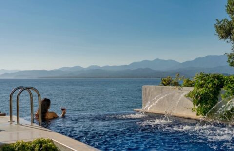 Seafront Villa with Private Pier on Şövalye Island, Fethiye
