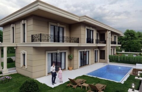 Modern Villas Near the Sea in Büyükçekmece Istanbul