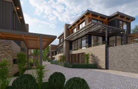 Villas Near Bus Terminal in Ümraniye, İstanbul