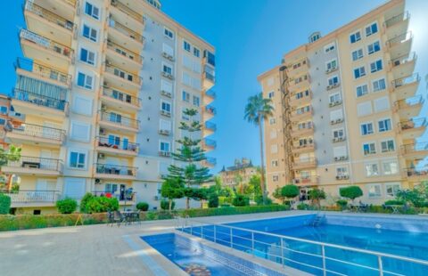 Stylish 2-Bedroom Furnished Apartment with Mountain and City Views in Alanya