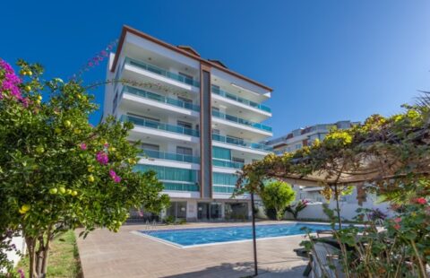 Fully Furnished 3+1 Duplex Apartment with Sea View in Kestel, Alanya