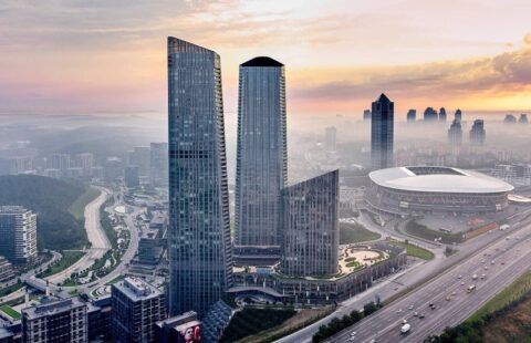 Prime Office Spaces Available in a Prestigious Project in İstanbul Sarıyer