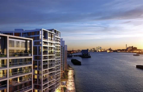 London 2-Bedroom Riverside Apartments For Sale in Woolwich