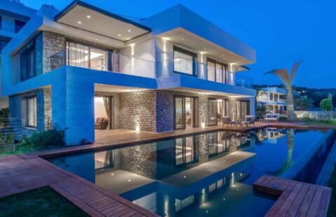 Bodrum Villas with Private Pools and Stunning Castle Views