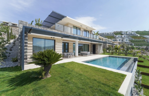 Luxury Villas with Panoramic Sea Views and Private Pools in Bodrum Türkbükü