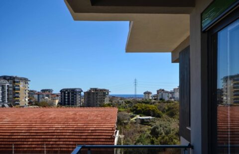 New 1+1 Apartment in Avsallar, Alanya – Modern Amenities and Great Location