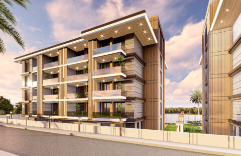 Stylish and Contemporary 1+1 Apartment in Alanya's Cleopatra Area – Modern Living by the Sea