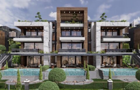 Exclusive Villas with Sea and Mountain Views in Alanya Kargicak