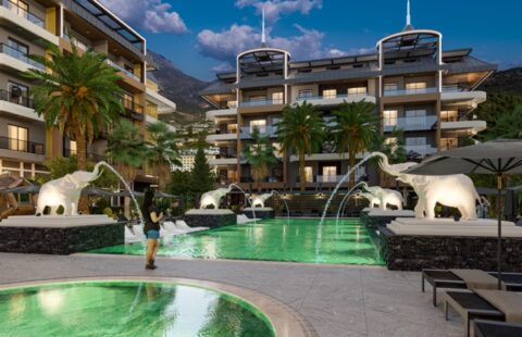 Exclusive Apartments in Kargicak Alanya With Modern Living