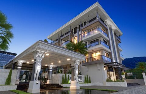 Luxury Apartments for Sale in Kargicak Alanya with Stunning Sea Views
