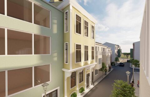 Ready to Move Building Near Sea and Tram in Balat İstanbul