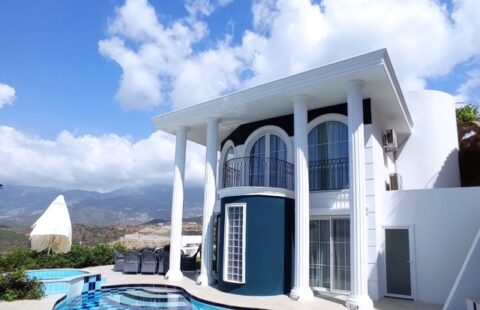 Exceptional Villa in Kargicak Alanya with Private Pool with Citizenship