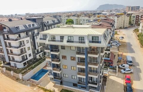 Modern Unfurnished 3-Bedroom Penthouse in Alanya Oba – Resort-Style Living