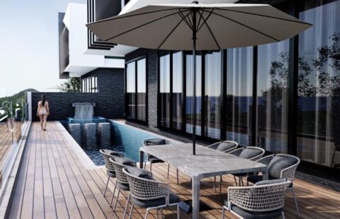 Luxury Villa for Sale in Alanya with Sea Views and Citizenship