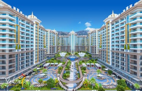 Brand New 1-Bedroom Apartment with Full Amenities in Mahmutlar, Alanya