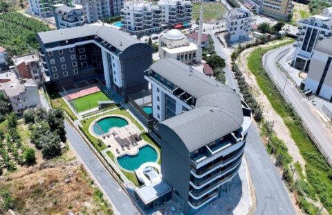 Modern 2-Bedroom Apartment with Full Amenities in Kargıcak, Alanya