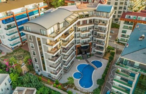 Modern 2-Bedroom Apartment with Sea Proximity and Luxurious Amenities in Kargıcak, Alanya