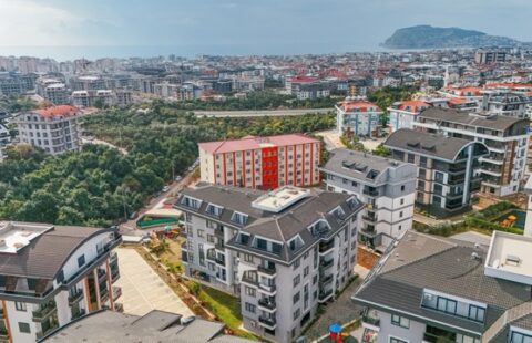 Modern Furnished 1-Bedroom Apartment in Alanya Oba – Resort-Style Amenities