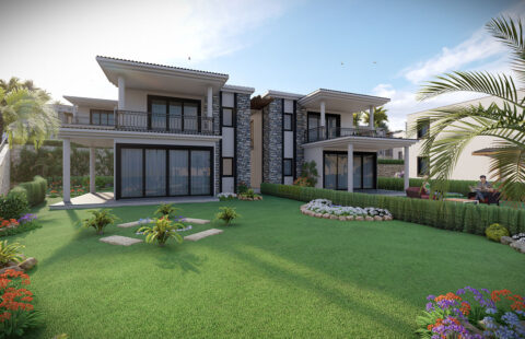 Modern Flats with Smart Home Systems in a Gated Complex in Bodrum, Muğla