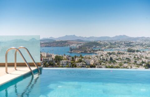 Exclusive Detached Villa with Breathtaking Castle Views in Bodrum