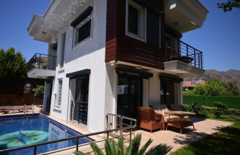 Elegant 3-Bedroom Detached Villa with Private Pool in Fethiye