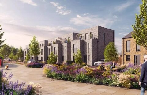 Contemporary Riverside Townhouses in Salford Manchester