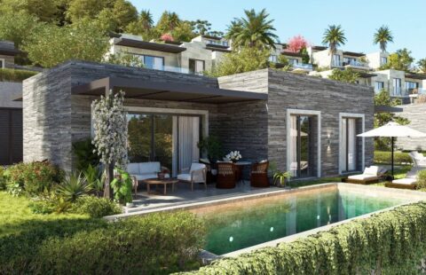 Luxurious Sea View Villas with Smart Home Features in Bodrum Gümüşlük