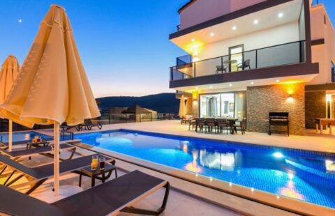 Stunning Sea View House for Sale in Kaş Kalkan