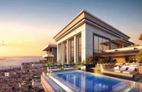 Spacious and Bright Properties with Private Pools in Şişli, İstanbul