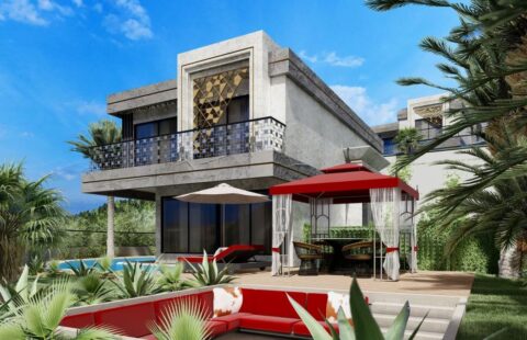 Exclusive Villas with Private Heated Pool and Garden in Alanya