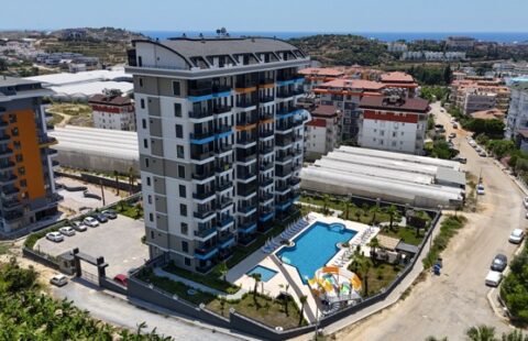 Modern 1+1 Apartment in Avsallar – Close to the Beach with Full Amenities