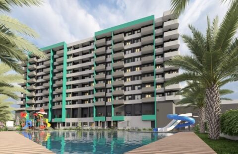 Affordable Beachside Apartments For Sale in Tömük Mersin