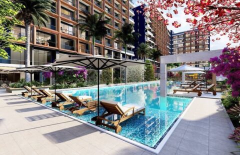 Brand New Apartments in a Hotel Concept Project in Mersin